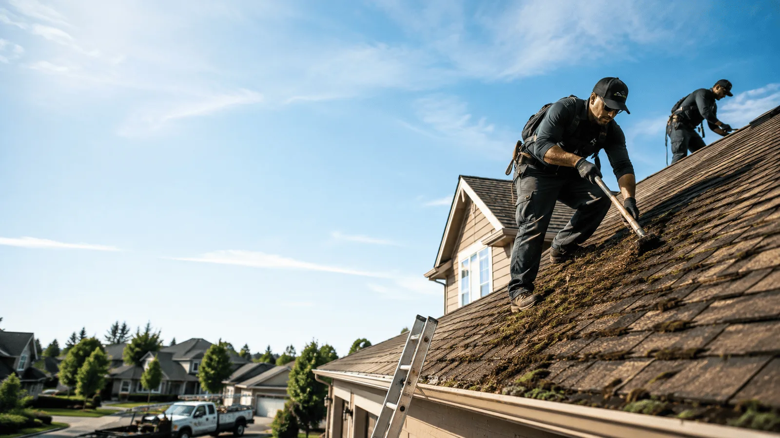 Roof Moss Removal in Stanley, ND near me